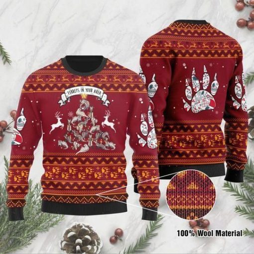 Ferrets In Your Area All Over Printed Sweater