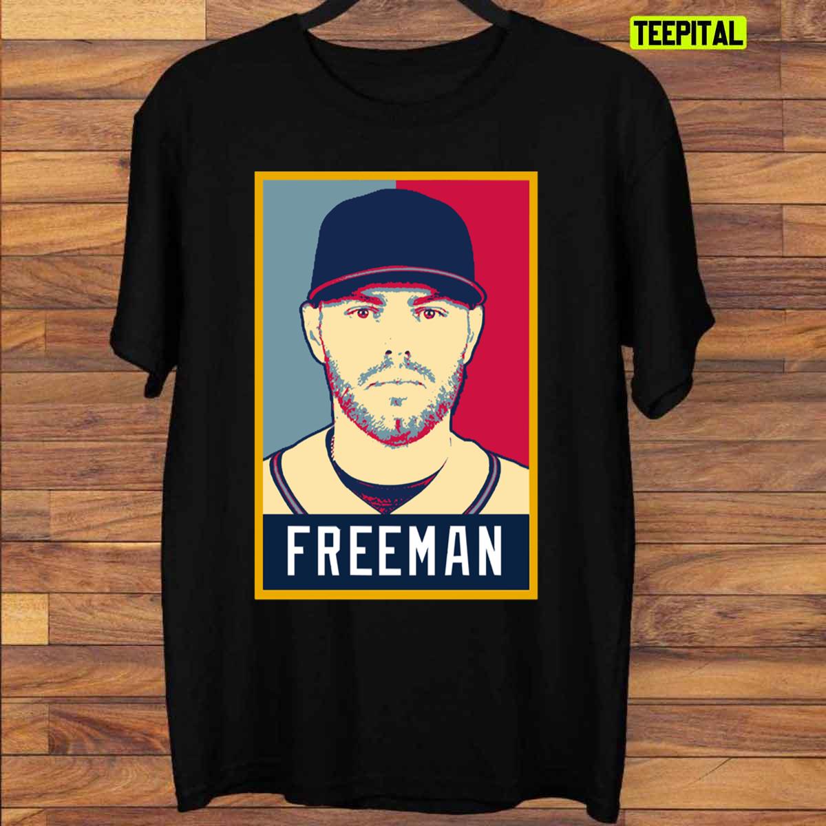 Freddie Freeman Artwork T-Shirt Freddie Freeman Artwork T-Shirt
