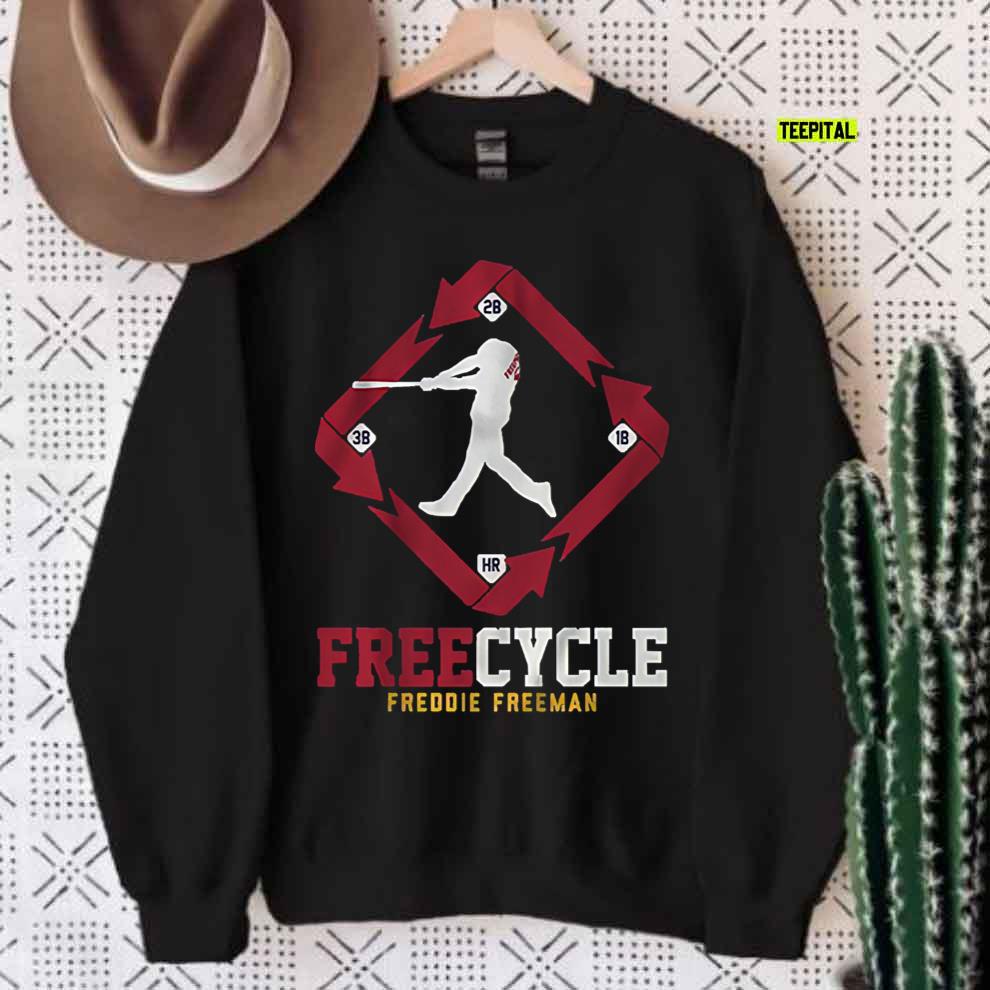 Free Cycle Freddie Freeman T-Shirt Free Cycle Freddie Freeman T-Shirt