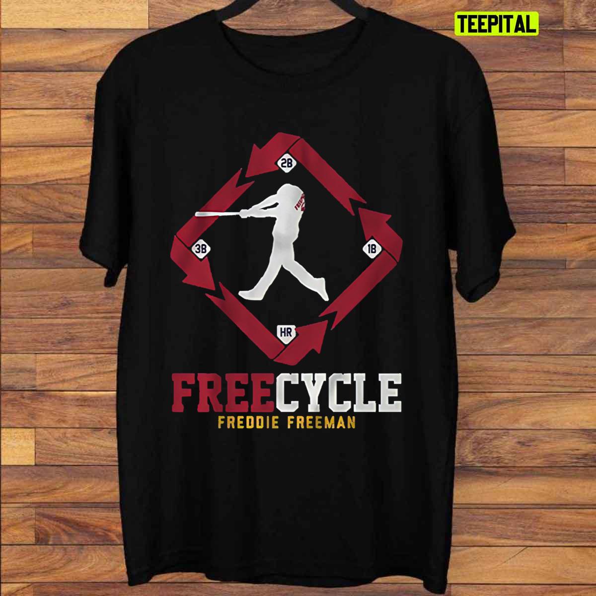 Free Cycle Freddie Freeman T-Shirt Free Cycle Freddie Freeman T-Shirt