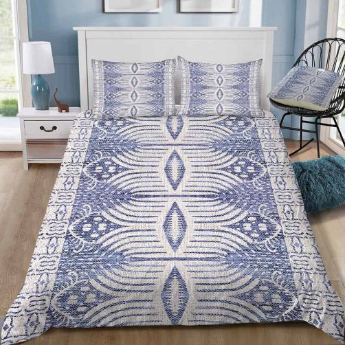 French Linen Tribal Ikat Bedding Set French Linen Tribal Ikat Bedding Set