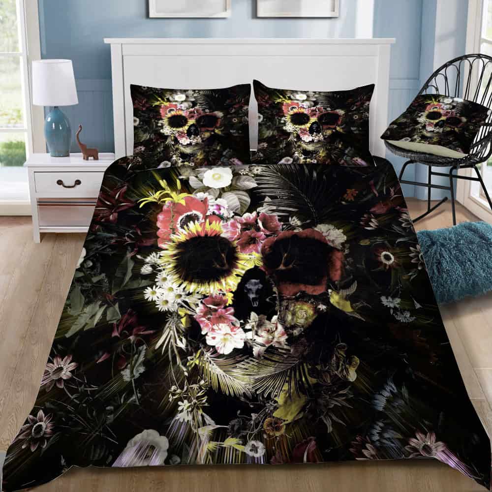 Garden Skull Bedding Set Garden Skull Bedding Set