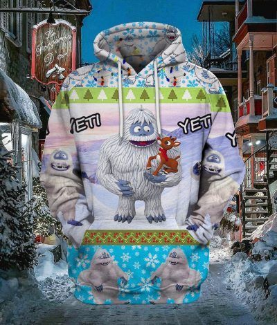Hot Bumble The Abominable Hoodie Snowman Blvien Hot Bumble The Abominable Hoodie Snowman Blvien
