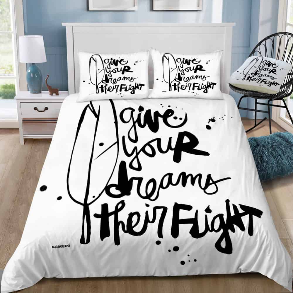 Give Your Dreams Bedding Set Give Your Dreams Bedding Set