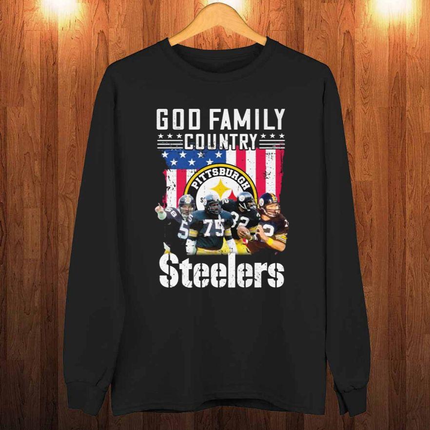 God Family Country Pittsburgh Steelers Teams 2021 T-Shirt God Family Country Pittsburgh Steelers Teams 2021 T-Shirt