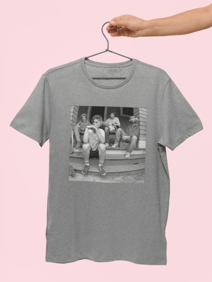 Golden Girls Funny Meme Unisex T-Shirt - Hanging Out Old School Black And White Squad Shirt Golden Girls Funny Meme Unisex T-Shirt - Hanging Out Old School Black And White Squad Shirt
