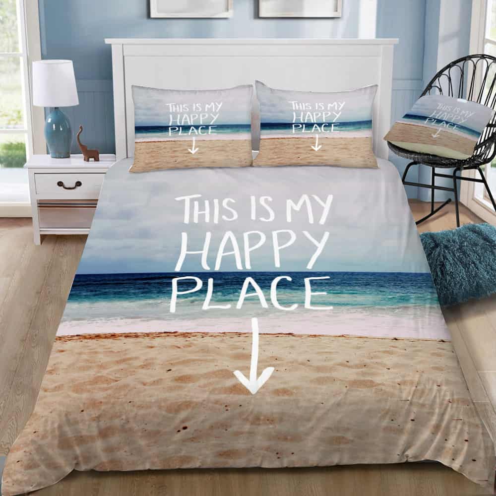 Happy Place X Beach Bedding Set Happy Place X Beach Bedding Set