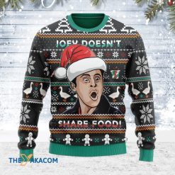 He Doesn’t Share Food Awesome Christmas 3D Sweater
