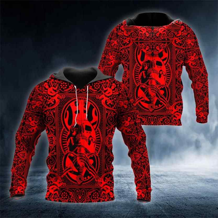 Head Sword Blood Skull Hoodie Head Sword Blood Skull Hoodie