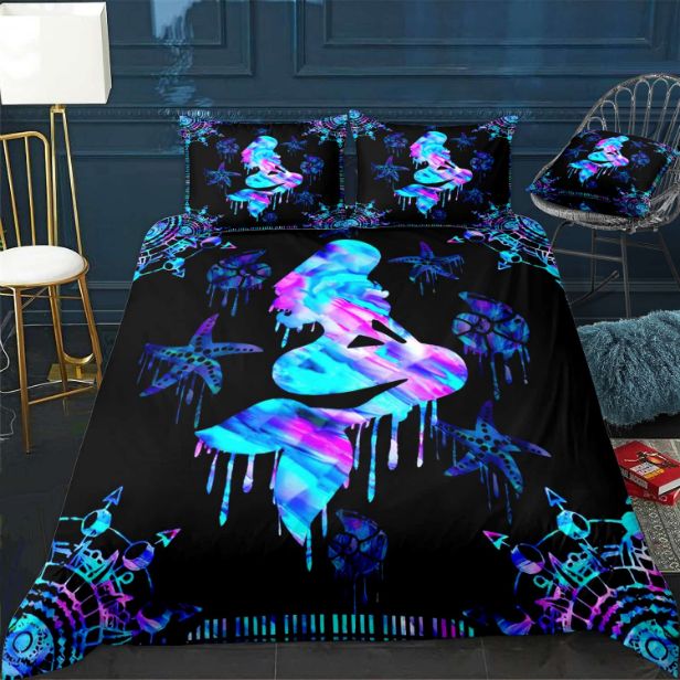Hologram Mermaid Pattern Bedding Set Hologram Mermaid Pattern Bedding Set