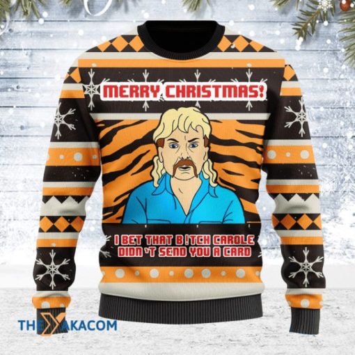 I Bet That B!tch Didn’t Send You A Card Awesome Christmas 3D Sweater