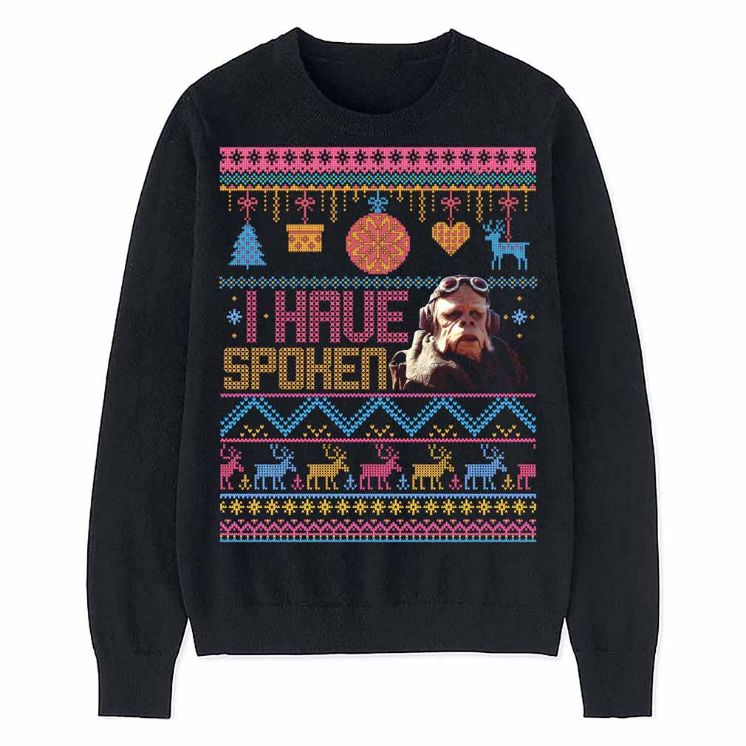 I Have spoken Cool Star Wars Ugly Christmas Sweatshirt I Have spoken Cool Star Wars Ugly Christmas Sweatshirt