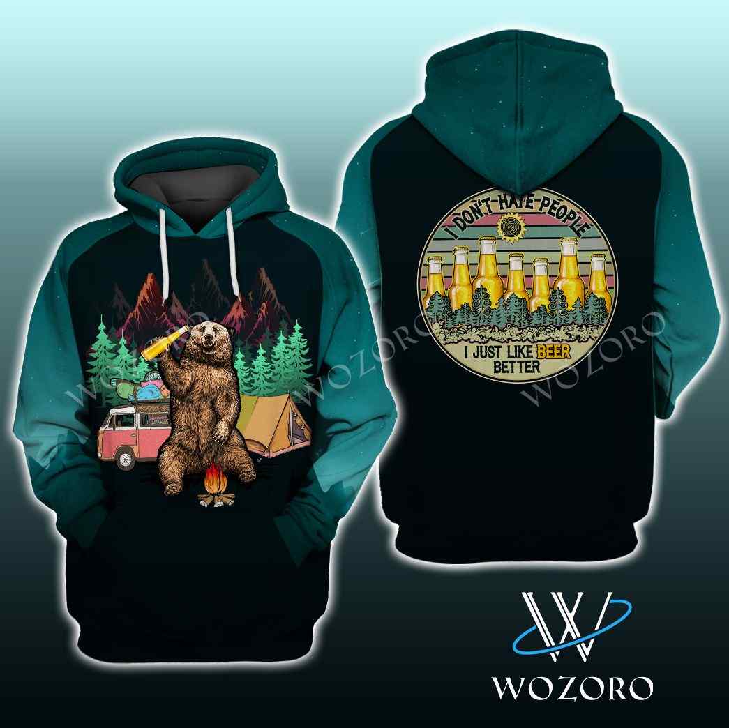 I Just Like Beer Bear Camping I Just Like Beer Bear Camping