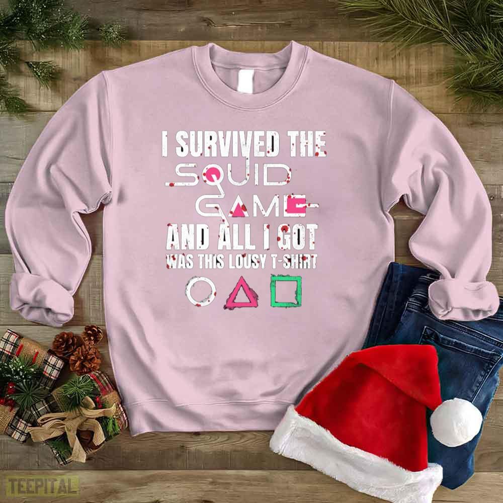 I Survived The Squid Game Sweatshirt I Survived The Squid Game Sweatshirt