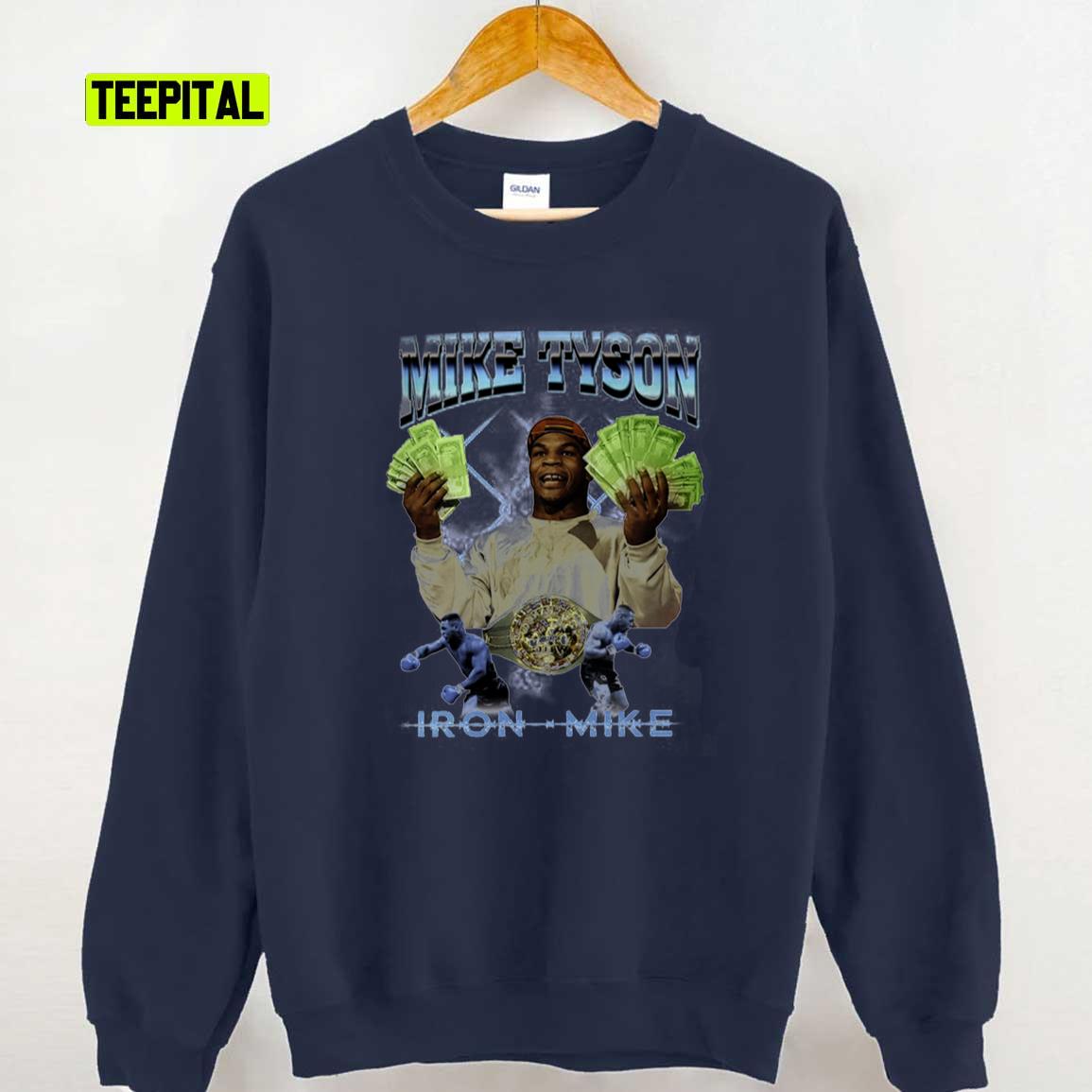 Iron Mike Tyson Vintage 90s T-Shirt Iron Mike Tyson Vintage 90s T-Shirt
