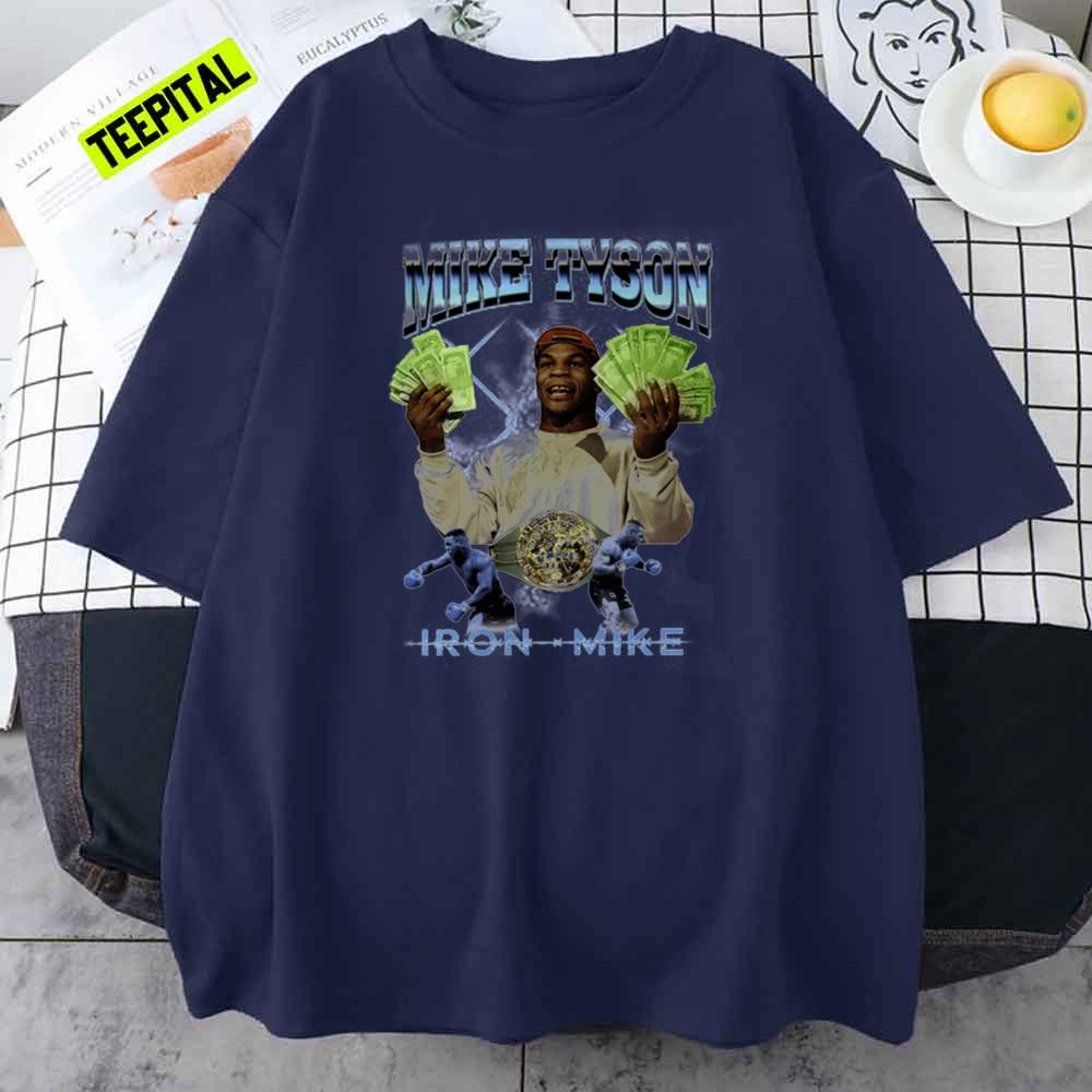 Iron Mike Tyson Vintage 90s T-Shirt Iron Mike Tyson Vintage 90s T-Shirt