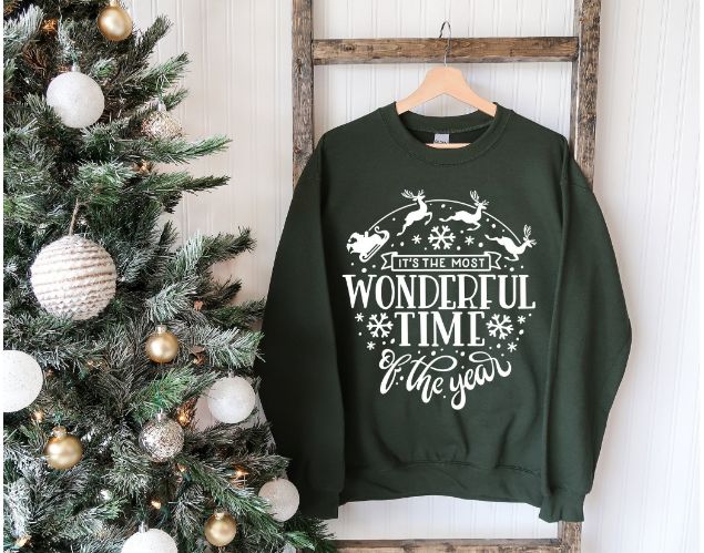 It's The Most Wonderful Time For A Beer Unisex Sweatshirt It's The Most Wonderful Time For A Beer Unisex Sweatshirt