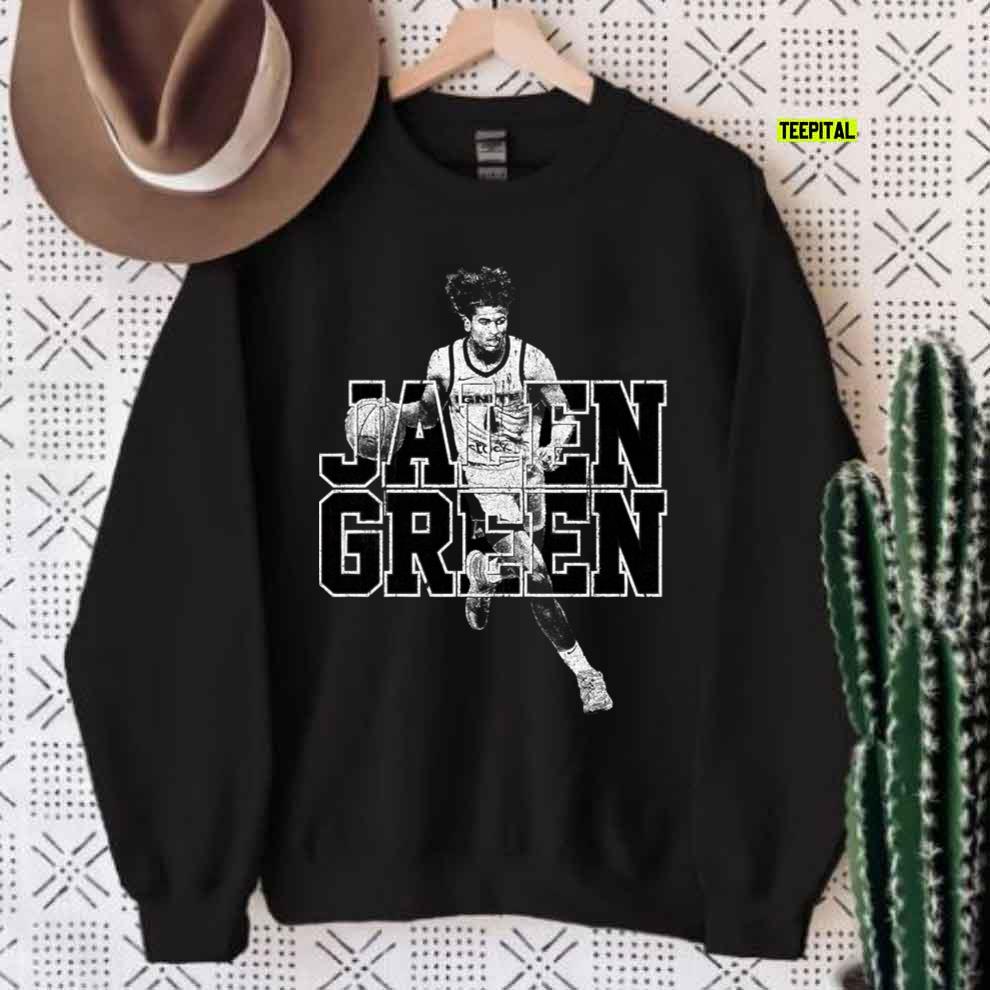 Jalen Green Houston Rockets T-Shirt Jalen Green Houston Rockets T-Shirt