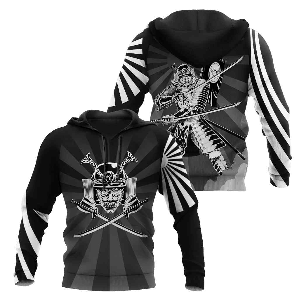 Japan Mask All Over Printed Hoodie Japan Mask All Over Printed Hoodie
