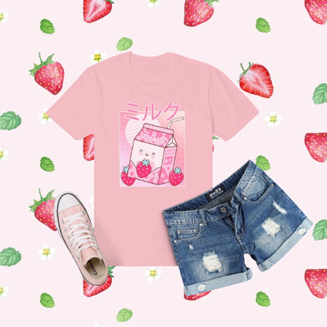 Japanese Strawberry Milk Unisex T-shirt Japanese Strawberry Milk Unisex T-shirt