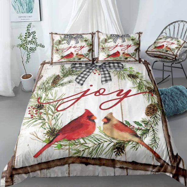 Joyful Cardinal Bedding Set Joyful Cardinal Bedding Set