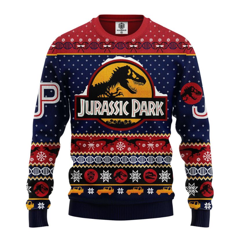 Jurrasic Park All Over Printed Sweater Jurrasic Park All Over Printed Sweater