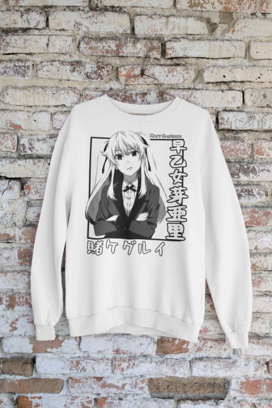 Kakegurui Mary Saotome Unisex Sweatshirt Kakegurui Mary Saotome Unisex Sweatshirt