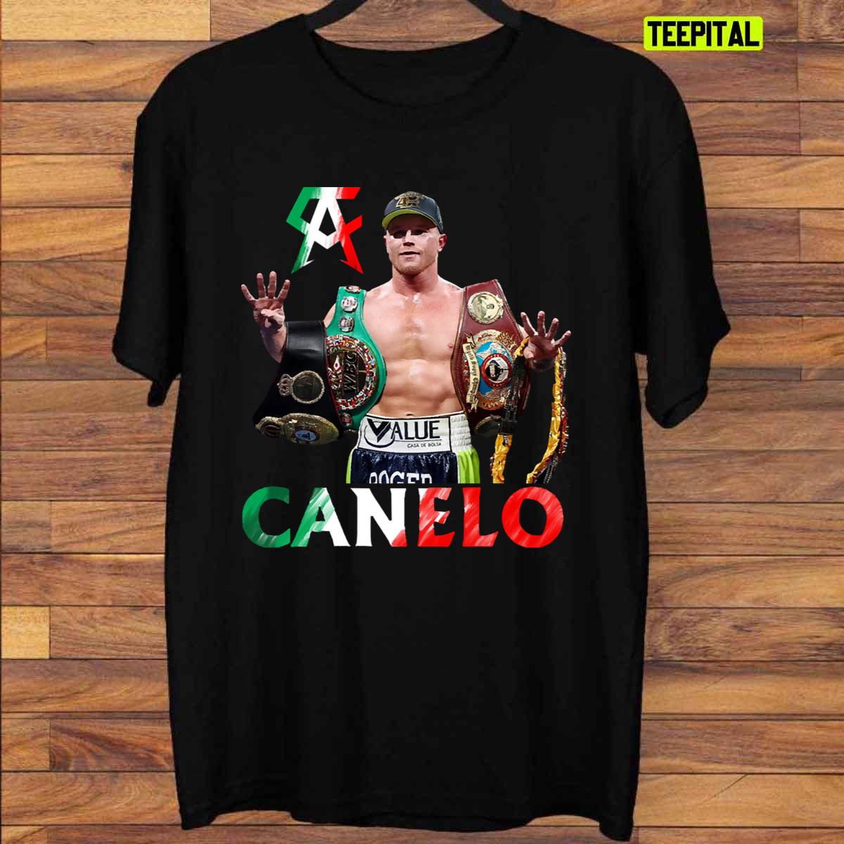 King Boxing Canelo Alvarez T-Shirt King Boxing Canelo Alvarez T-Shirt