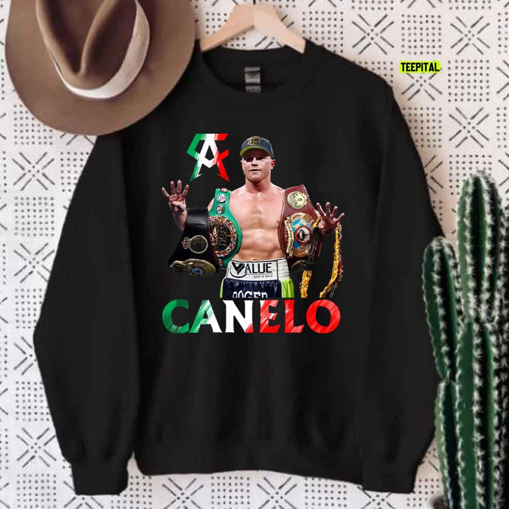 King Boxing Canelo Alvarez T-Shirt King Boxing Canelo Alvarez T-Shirt