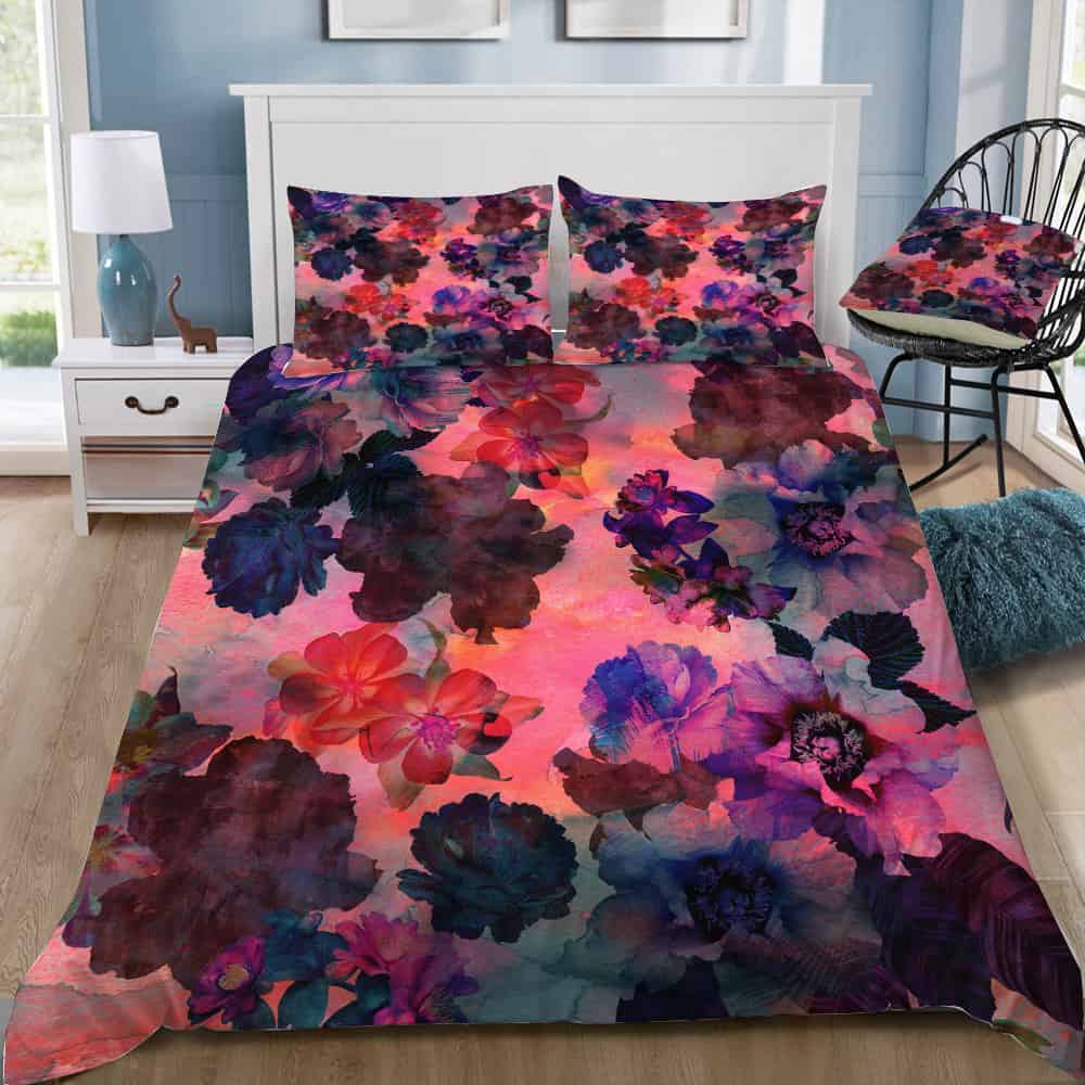 Le Fleur Pink Bedding Set Le Fleur Pink Bedding Set