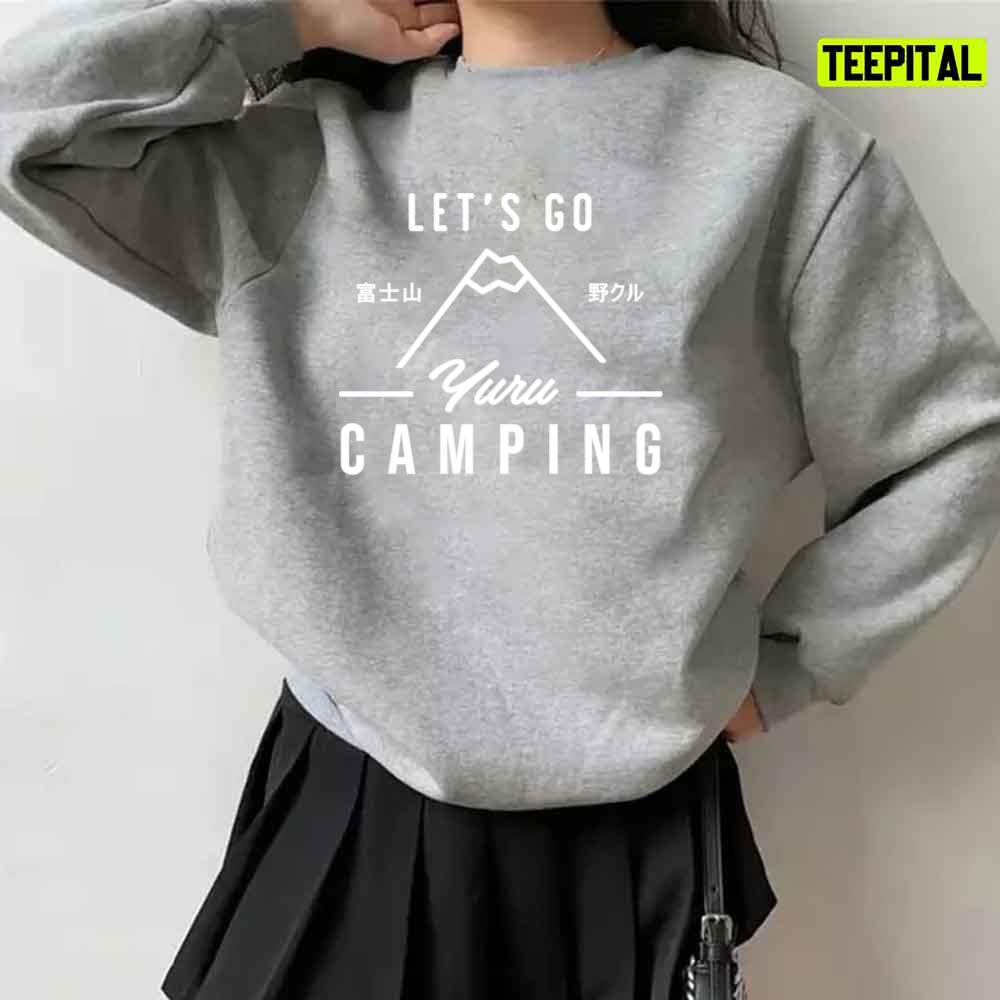 Let's Go Yuru Camping Unisex T-Shirt Let's Go Yuru Camping Unisex T-Shirt