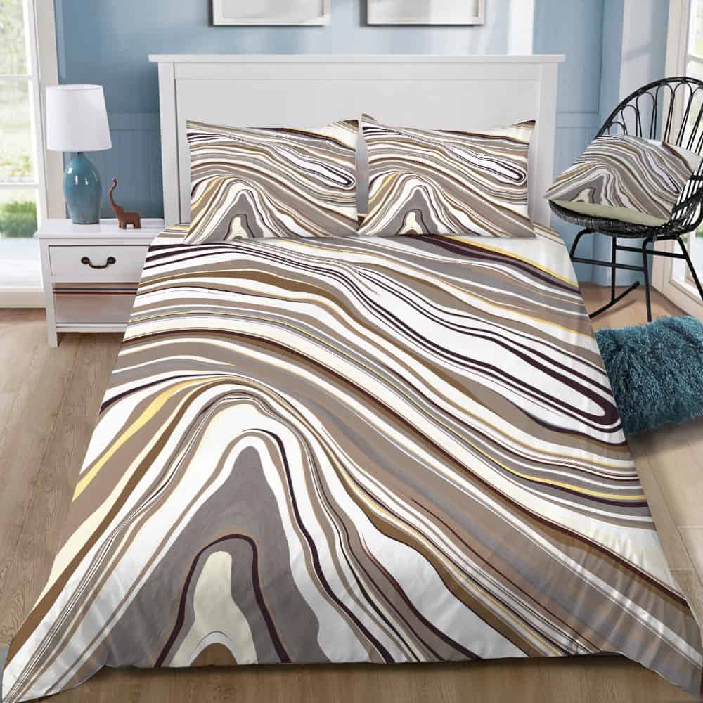Marble Neutral Bedding Set Marble Neutral Bedding Set