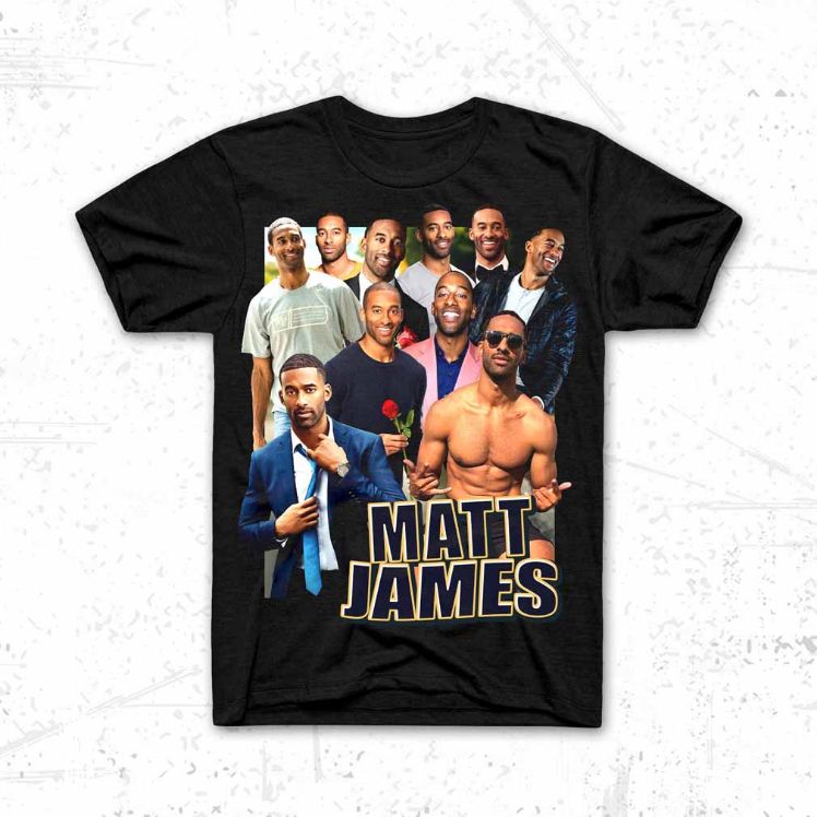 Matt James The Bachelor T-Shirt Matt James The Bachelor T-Shirt