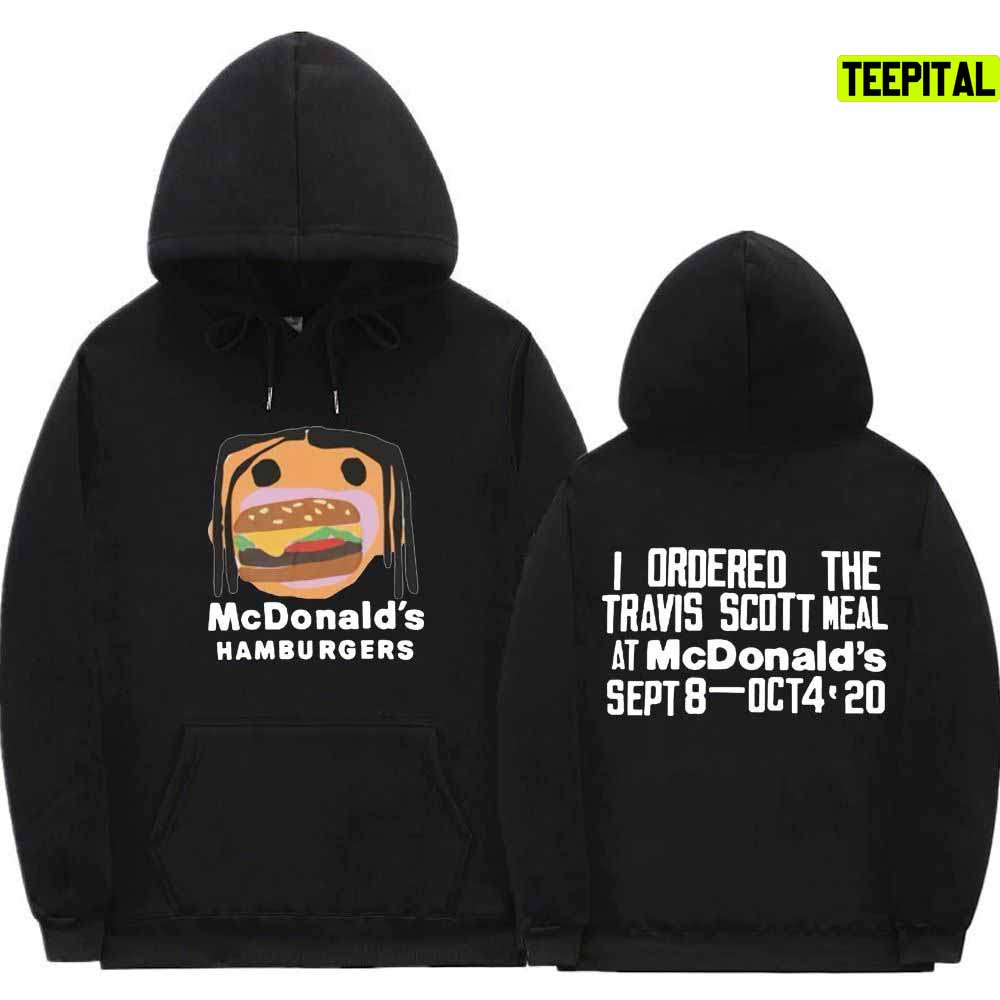 McDonald Travis Scott Cactus Jack Hiphop Hoodie McDonald Travis Scott Cactus Jack Hiphop Hoodie