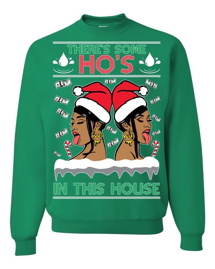 Megan Thee Stallion WAP Ugly Christmas Sweater Megan Thee Stallion WAP Ugly Christmas Sweater