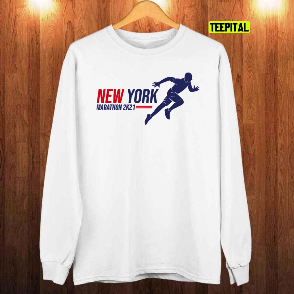 NYC Marathon Run 2021 T-Shirt NYC Marathon Run 2021 T-Shirt