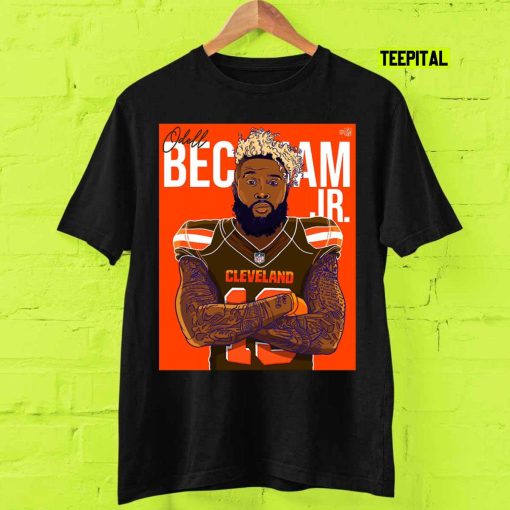 Odell Beckham Jr Signature Cleveland Browns T-Shirt