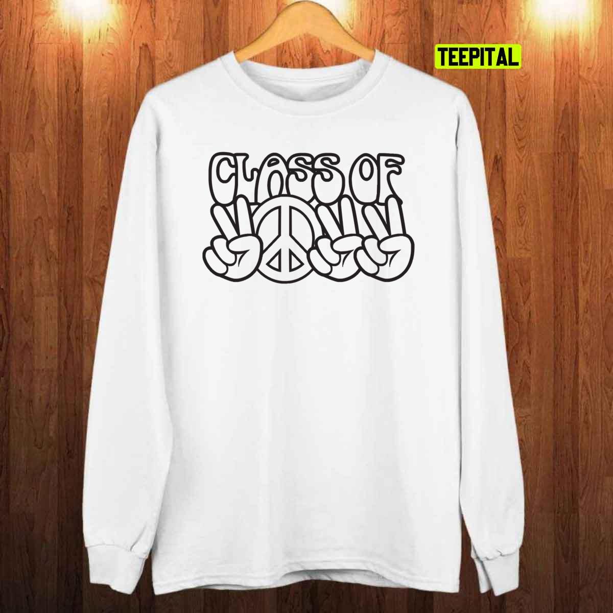Peace Sign Class Senior 2022 Sweatshirt Peace Sign Class Senior 2022 Sweatshirt