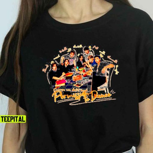 Permission To Dance BTS Bangtan Fan Kpop T-Shirt