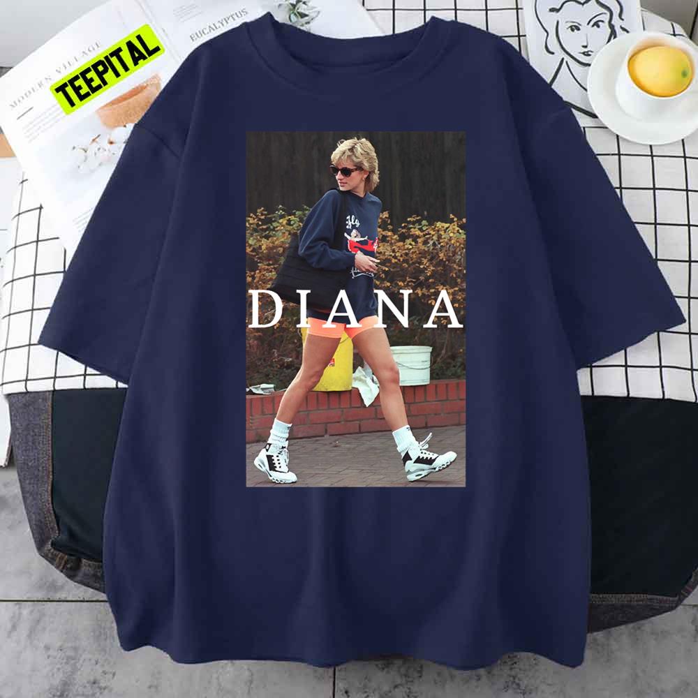 Princess Diana Fly Virgin Atlantic Iconic Sweatshirt Princess Diana Fly Virgin Atlantic Iconic Sweatshirt