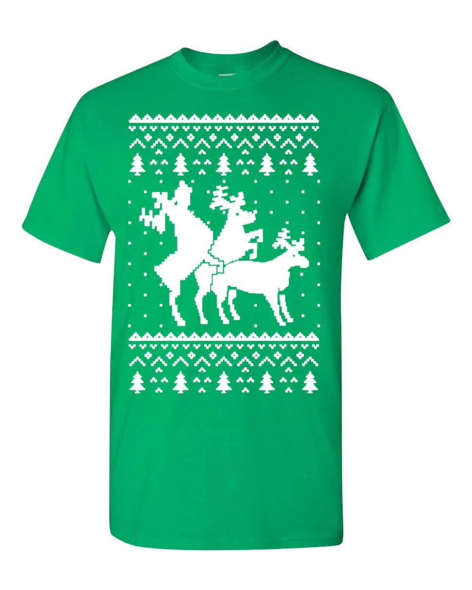 Reindeer Humping Unisex Sweatshirt Reindeer Humping Unisex Sweatshirt