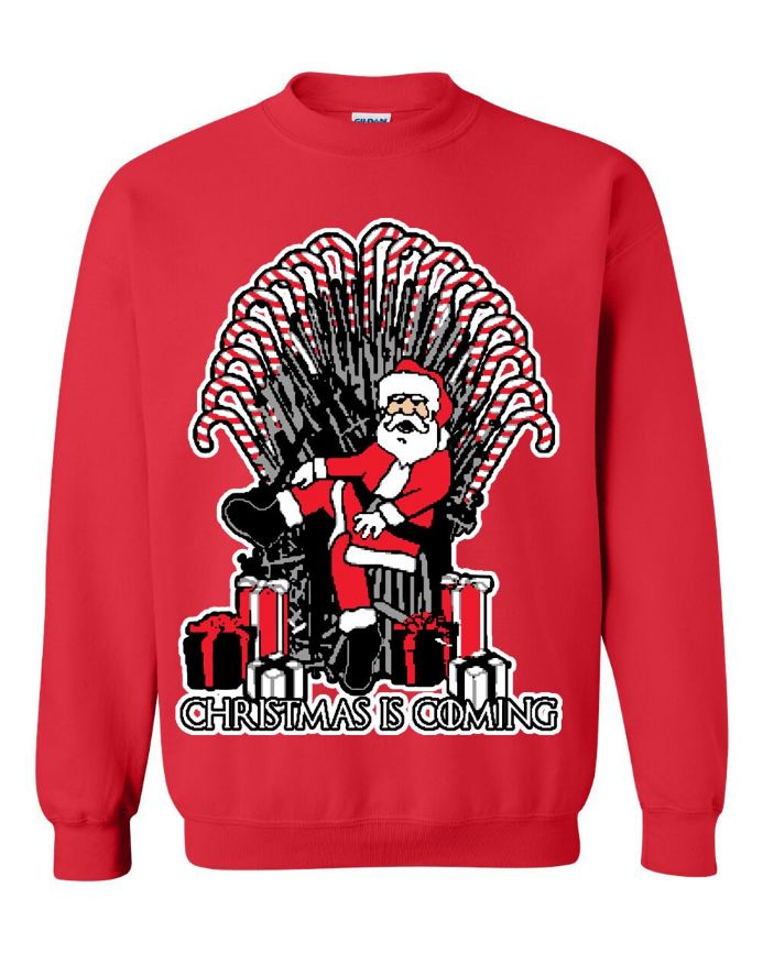 Santa Christmas Is Coming Game Of Throne Christmas Sweater Santa Christmas Is Coming Game Of Throne Christmas Sweater