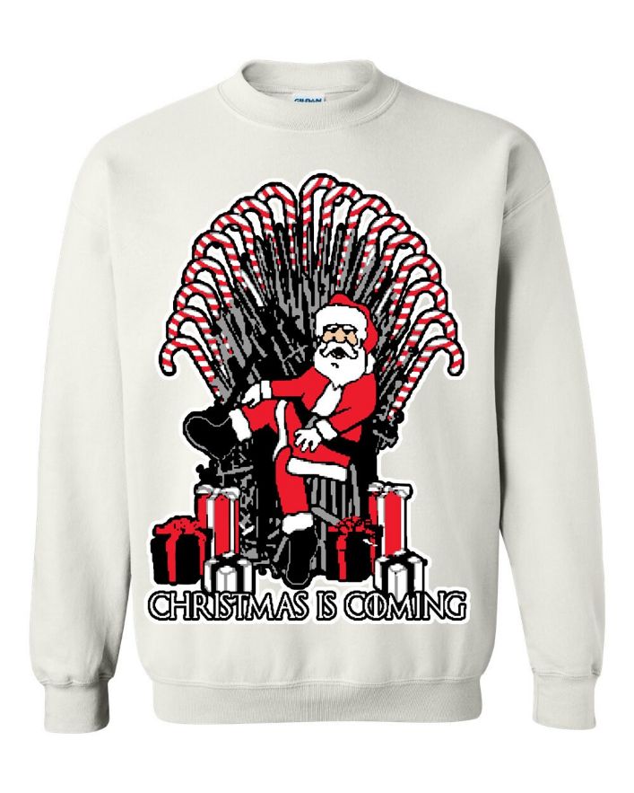 Santa Christmas Is Coming Game Of Throne Christmas Sweater Santa Christmas Is Coming Game Of Throne Christmas Sweater