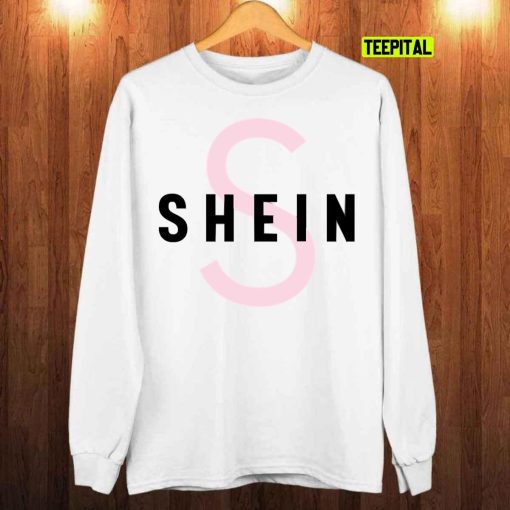 Shein Fashion Pink Logo T-Shirt