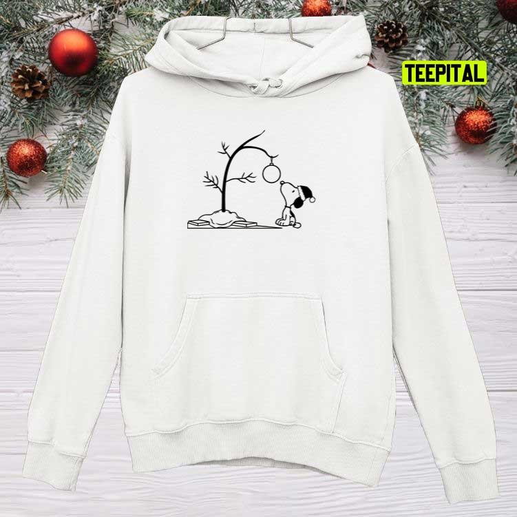 Snoopy Charlie Brown Christmas Tree Sweatshirt Snoopy Charlie Brown Christmas Tree Sweatshirt