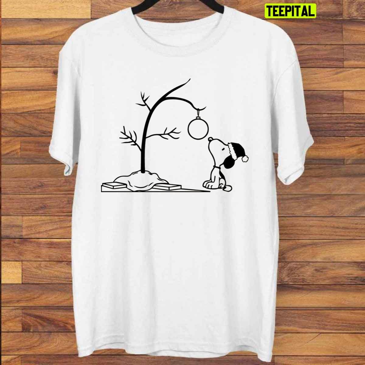 Snoopy Charlie Brown Christmas Tree Sweatshirt Snoopy Charlie Brown Christmas Tree Sweatshirt