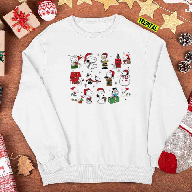 Snoopy What Make Me Happy In Christmas Peanuts Friend Sweatshirt Snoopy What Make Me Happy In Christmas Peanuts Friend Sweatshirt