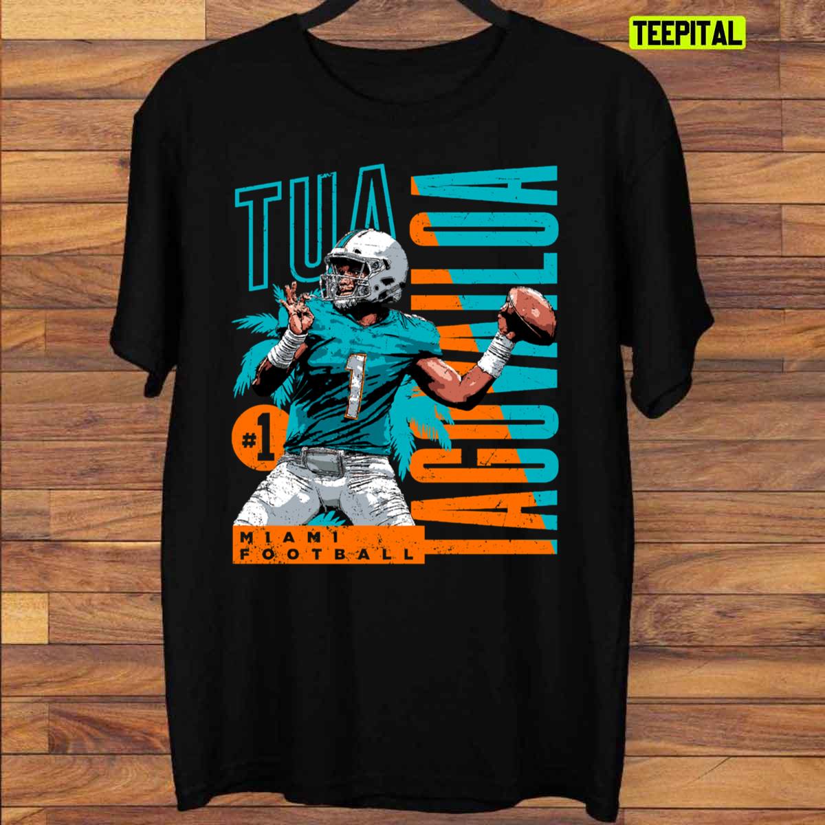 Tagovailoa Quarterback Miami Football T-Shirt Tagovailoa Quarterback Miami Football T-Shirt