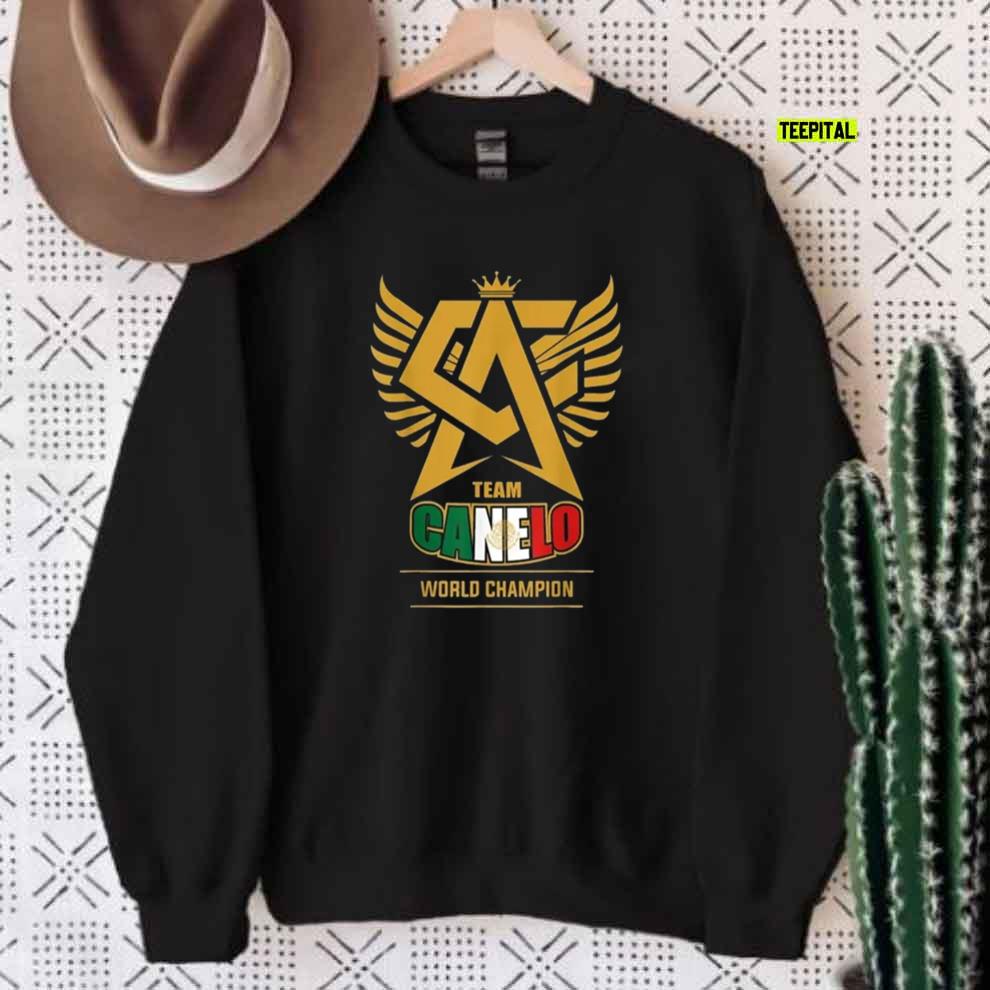 Team Canelo World Champion T-Shirt Team Canelo World Champion T-Shirt