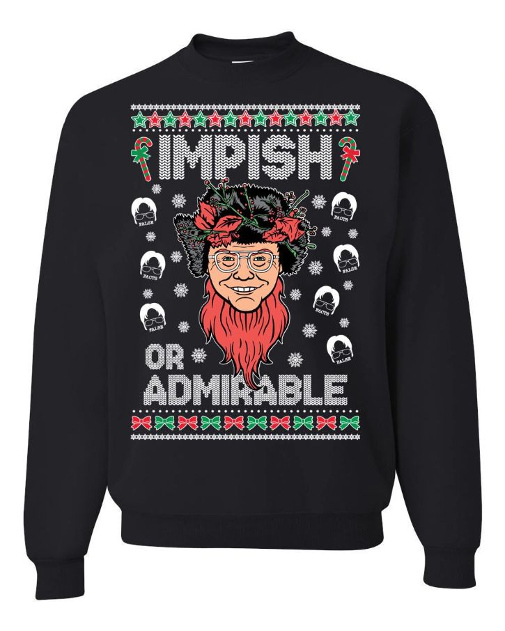 The Office Belsnickel Impish Or Admirable Unisex Sweatshirt The Office Belsnickel Impish Or Admirable Unisex Sweatshirt